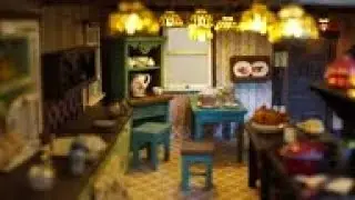 Inside Moscow miniature artist's small-scale world