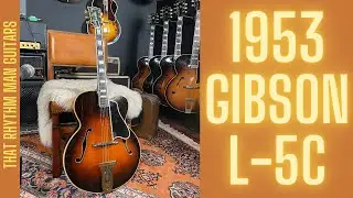 Demo - 1953 Gibson L-5C Acoustic Archtop Guitar - That Rhythm Man Guitars