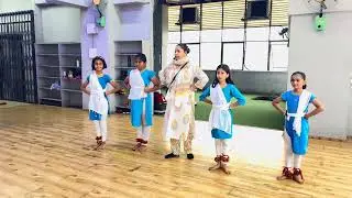 Jathi Practice Session by Juniors | Bharatnatyam dance Class | Graceful Moves Dance academy 