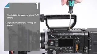 Vocas Top handgrip kit for Sony PMW F5 & F55