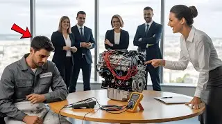 CEO Se Moqua D’Un Pauvre Mécanicien: “Répare Ce Moteur Et Je T’épouse” — Et Puis Il Réussit