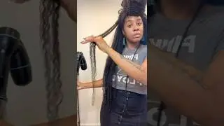 These long hair natural girlies are taking over 🥹🥰 #longhair #revair #waistlengthhair
