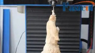 FASTCUT 5 axis cnc router working video