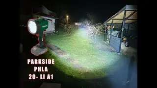 🔦 Parkside PHLA 20-Li A1 - 20V Cordless LED Work Light | Powerful & Portable
