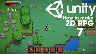 Make an 2D Top Down RPG in Unity (Part7 | Knockback + Damage Flash)