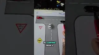 Learn something from this video on the right of way 