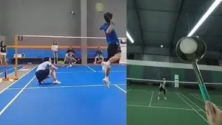 Big Spoon vs Rocket | badminton edition 
