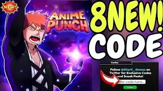 НОВЫЕ ВСЕ РАБОЧИЕ КОДЫ ДЛЯ ANIME PUNCH SIMULATOR ROBLOX 2025! КОДЫ ANIME PUNCH SIMULATOR 2025