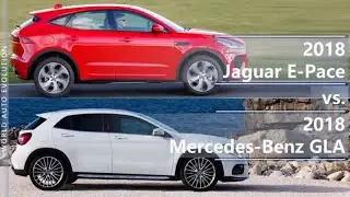 2018 Jaguar E-Pace vs 2018 Mercedes GLA (technical comparison)