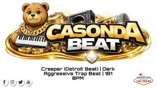 Creeper (Detroit Beat) | Dark Aggressive Trap Beat | Prod. by Casondabeat | 181 BPM