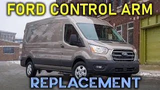 FORD Transit 250 FIX! (2015-2022) Front Lower Control Arm Replacement | Stop the CLUNKING & RATTLE!