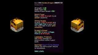 Lvl 200 Golden Dragon | Hypixel Skyblock Ironman