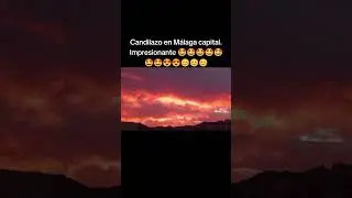 Candilazo en M&aacute;laga capital. Impresionante. 🤩🤩🤩🤩🤩🤩😍😍😍😍😍😍😍😊😊😊😊