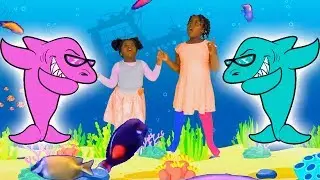 Baby Shark Dance With LEONA AND SHARON! | Sisters Doing The Baby Shark Doo Doo Doo Doo  Dance