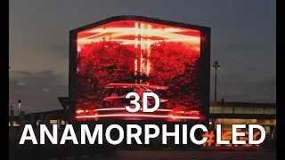 3D Anamorphic LED Screen | Immersive CGI Visual Experience