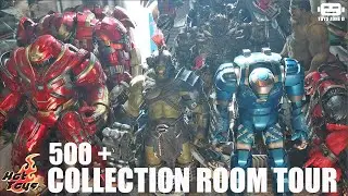 500+ Collection. My Room Tour 2022 Hot Toys, Marvel, F1 & More (60FPS)