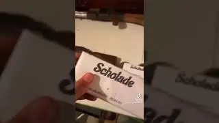 Ww2 homemade made German chocolate bar for reenacting