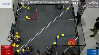 Vex spin up SCLA sf 1-1 8110C & 8110R vs 9457T & 8110G