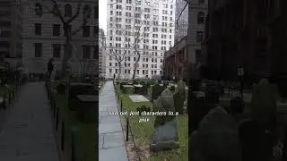 Visiting Hamilton's gravesite in Trinity Church #trinitychurch #hamilton #nyc #nycvlog #vlog