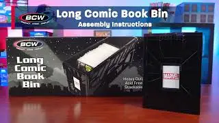 Long Comic Book Bin Assembly Instruction