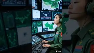Chinese Female Drone Pilot Precision and Power in Modern Military Operations!#shorts #army #ai #war