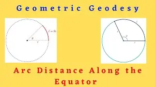 How to Calculate Arc Distance in Geometric Geodesy.