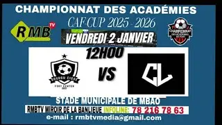 DIRECT CAF CUP U 17 DOIDOU CISSE FC vs CENTER LOCO