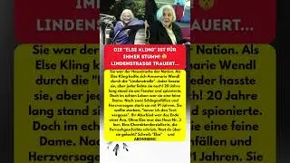 ELSE KLING TOT! 😭 Das Herz der Lindenstra&szlig;e...