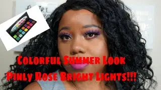 PINKY ROSE BRIGHT LIGHTS GLITTER GLAM!!!!