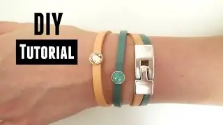 Wikkelarmband Van Leer Maken
