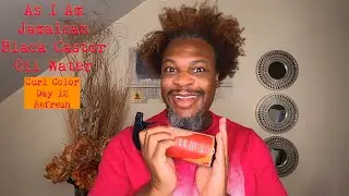 As I Am Jamaican Black Castor Oil Water| Refreshing the As I Am Curl Color
