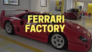 Flashy cars at Ferrari Factory  🇮🇹
