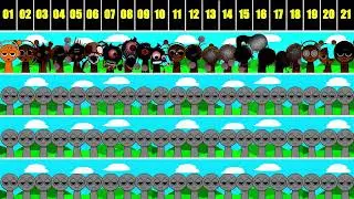 Incredibox Sprunki all in one ( Oren, Tunner, Jevin, Pinki ) 21 Phase  ... Super new