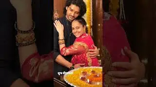 Aditya Redij with Wife Natasha Redij Diwali celebration #adityaredij