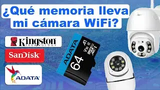 Qué memoria le pongo a mi cámara WiFi