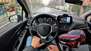 2026 Suzuki S-CROSS MY26 (GL+ 1.4l 48V Hybrid) POV Test Drive + Real Consumption - part 2