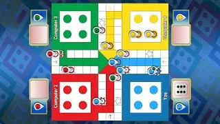 🎲 Ludo King 👑 Gameplay || How to win Ludo king || 4 players Gameplay || Ludo king tips and tricks