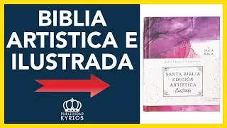 ✅ BIBLIA ARTISTICA 🎨 NBLA ILUSTRADA ✍🏻 con espacio para APUNTES
