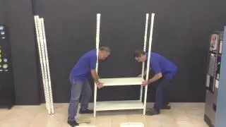 Uno | Metal storage shelves | Assembly instructions