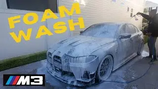 Stealth PPF FOAM WASH - ASMR - Satisfying cinematic detail - BMW G80 M3  | OEM+