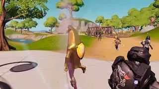 POV you go into Party Royale with Golden Peely