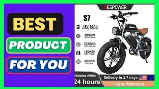 Deepower Electric Bike 2000W 48V 60AH 20Inch Fat Tire Mountain
