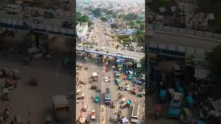 malda town drone shot | malda Rath bari