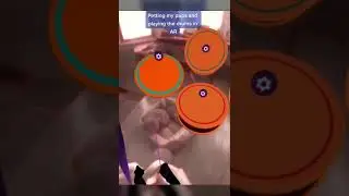 Multitasking at its finest! #paradiddlevr #shorts