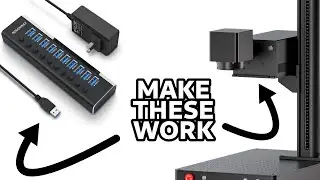USB Hubs, Extenders and Cable Management for Laser