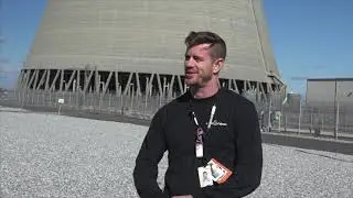 The view from the top of the Hope Creek Cooling Tower – Long version
