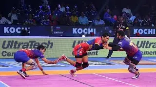 Pro Kabaddi 2018 Eliminator 3 | Dabang Delhi Vs UP Yoddha | Hindi