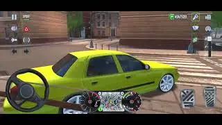 Ford Crown Victoria Yellow Cab | New York | Taxi Car Simulator EVO Mobile Gameplay