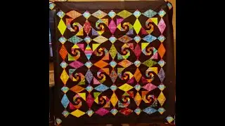 Sunday LiveStream at OT2Quilt! August 17, 25   I finished my Snails Trail quilt top & Mosaic!