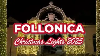 ✨ &ldquo;Follonica Christmas Lights 2025